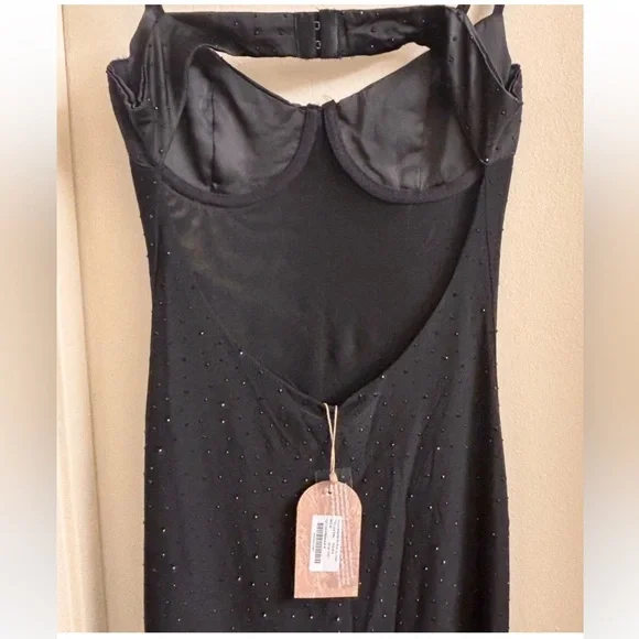 MESHKI NOVAH Diamante Maxi Dress - Picture 8 of 8